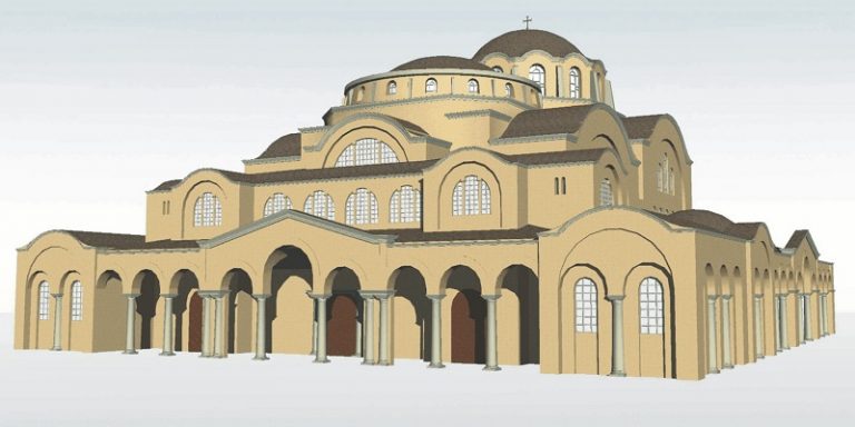 Ανοικοδόμηση ιερού ναού Αγἰου Αυξιβίου Α΄ Επισκόπου Σόλων στον Αστρομερἰτη (New construction of the Church of Saint Avxivios, First Bishop of Solon in the Village of Astromeritis)