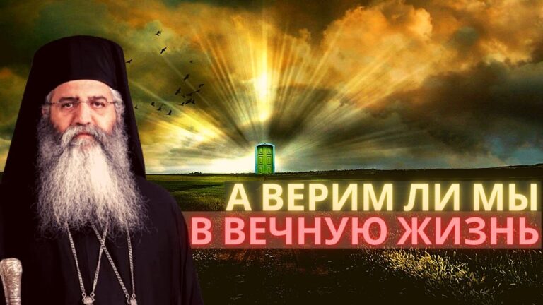 А верим ли мы в Вечную Жизнь? Митрополит Морфу Неофит