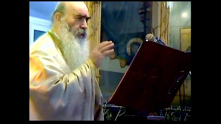 Πατήρ Σάββας Αχιλλέως: Τα Θεοφάνεια (6.1.2010)
