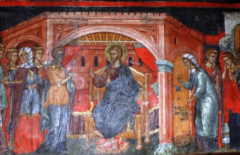 Ἀκούσωμεν τοῦ ἁγίου Εὐαγγελίου: Ἡ παραβολὴ τῶν Δέκα Παρθένων (Μ. Τρίτη πρωΐ)