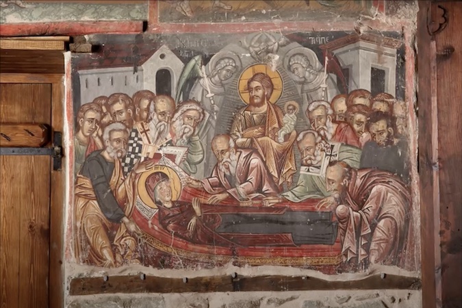Ἀκούσωμεν τοῦ ἁγίου Εὐαγγελίου: Ἡ Κοίμηση τῆς Ὑπεραγίας Θεοτόκου