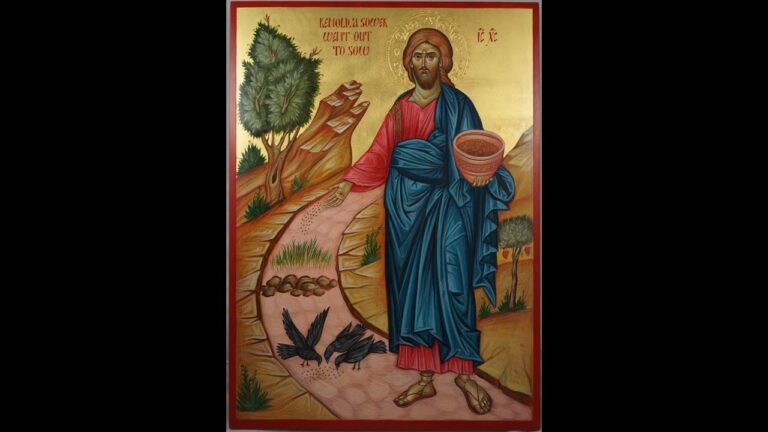 Ἀκούσωμεν τοῦ ἁγίου Εὐαγγελίου: Κυριακὴ Δ΄ Λουκᾶ (Πατέρων Ζ΄ Οἰκουμενικῆς Συνόδου)
