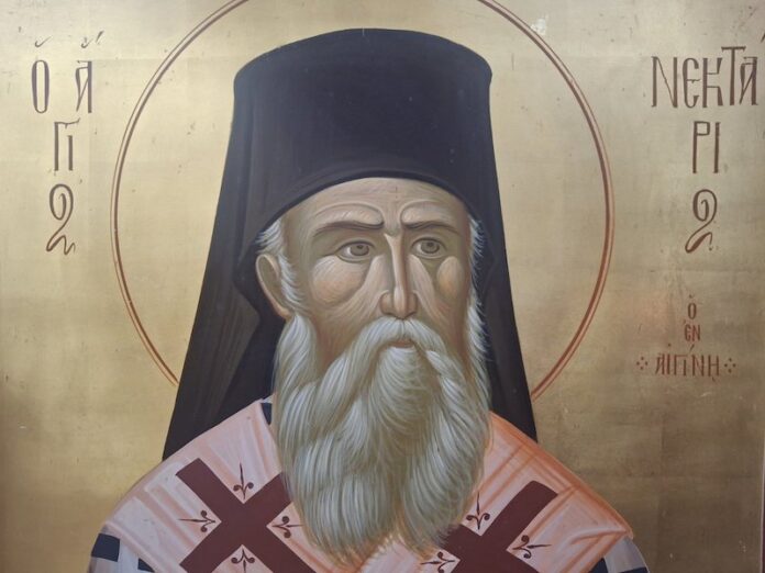 ΑΓΙΟΣ ΝΕΚΤΑΡΙΟΣ ΧΑΡΑΚΤ ΕΙΚΟΝΑ
